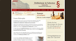 Desktop Screenshot of dobbelstein-rechtsanwaelte.de